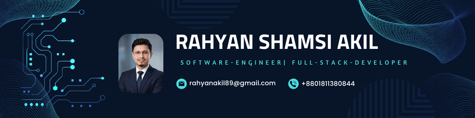 Rahyan Shamsi Akil — Software Engineer & Full-Stack Developer